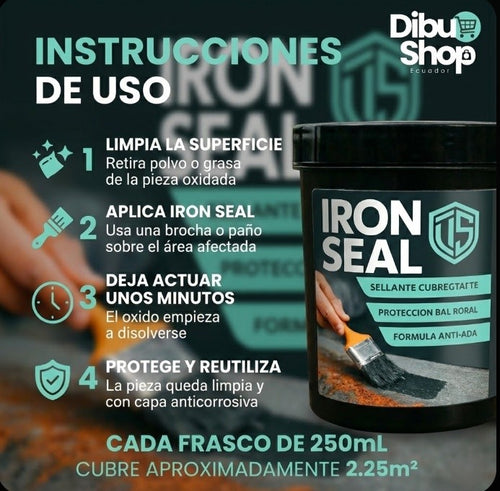 🔥 IronSeal – Destruye el Óxido Sin Lijar