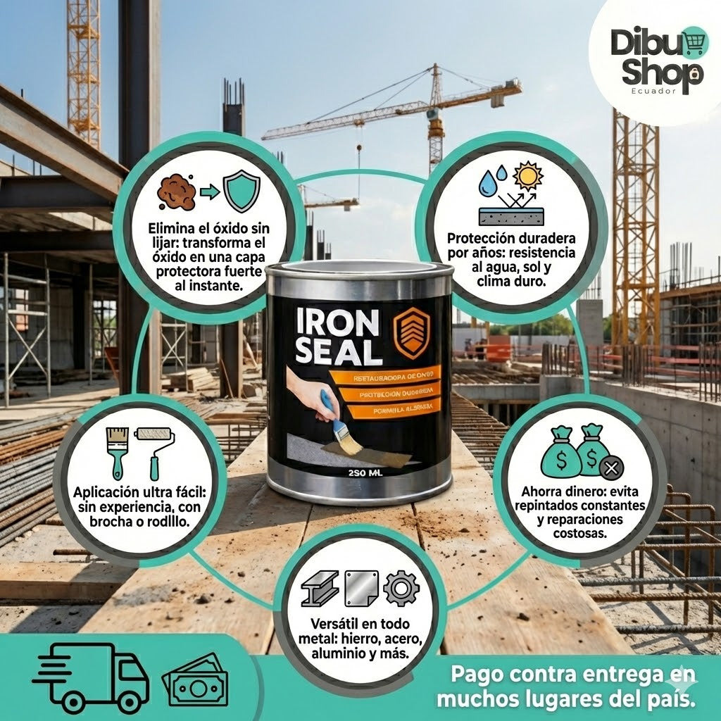 🔥 IronSeal – Destruye el Óxido Sin Lijar